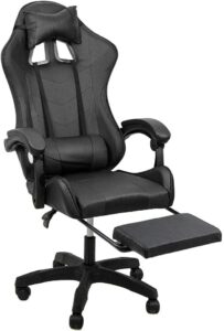 Cadeira Gamer Stillus Ergonômica Com Apoio Para Os Pés (Rosa)