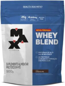 Super Whey (900G) - Sabor Chocolate, Max Titanium