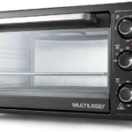 Forno Elétrico 127V com 1500W Capacidade de 46 Litros Temporizador e Seletor de Temperatura Preto Multilaser - CE026