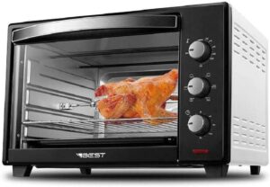  Forno Elétrico Best Preto e Branco 60 Lt 220 V 