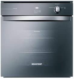 Forno de Embutir a Gás Brastemp 78 Litros Cor Inox Espelhado 