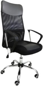 Cadeira Presidente em Tela Mesh Pel-8009 Preta