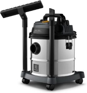 ELECTROLUX Aspirador de Pó e Água função sopro compacto liquidos quimicos 1800W GT20i Inox capacidade 20L 220v