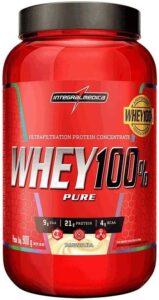 Whey 100% Pure 900g Integralmedica - Baunilha