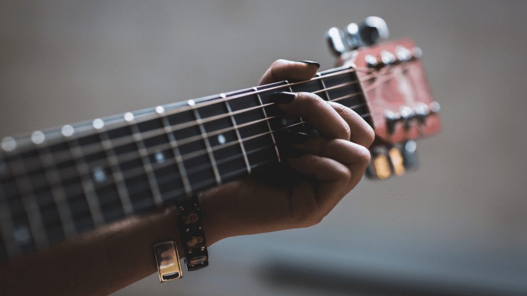 violão harmonics
