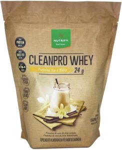 Cleanpro Whey Protein Isolado Baunilha Nutrify 900g
