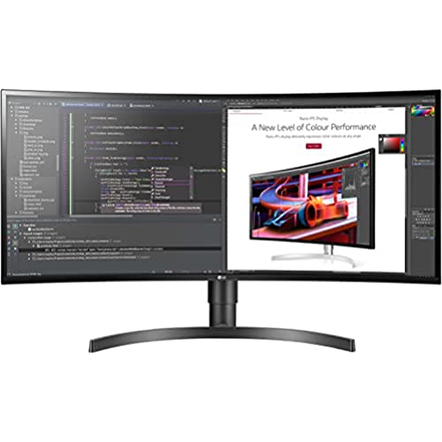 LG 34Wl85C-B 34 Polegadas Ultrawide Curvada WQHD Monitor Ips Com Hdr 10, Preto