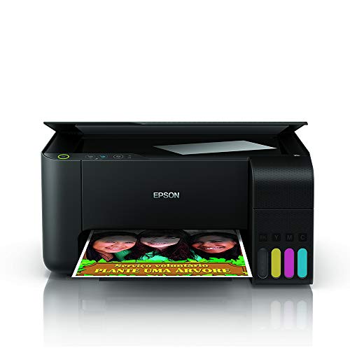 Multifuncional Epson EcoTank L3110 - Tanque de Tinta Colorida, USB, Bivolt