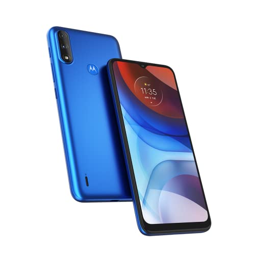 Celular Motorola Moto E7 Power Azul Metalico 32gb Tela 6.5 Cam Dupla 13mp + 2mp