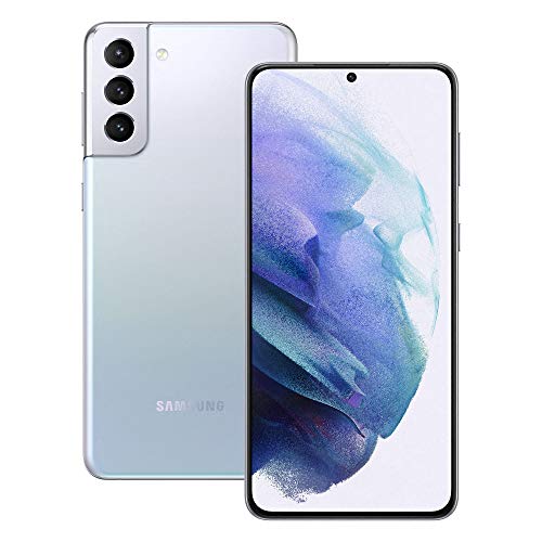 Samsung Galaxy S21+ Plus 5G SM-G996B Standard Edition Dual-SIM 128GB + 8GB RAM Factory Unlocked Android Smartphone (Phantom Silver) -...