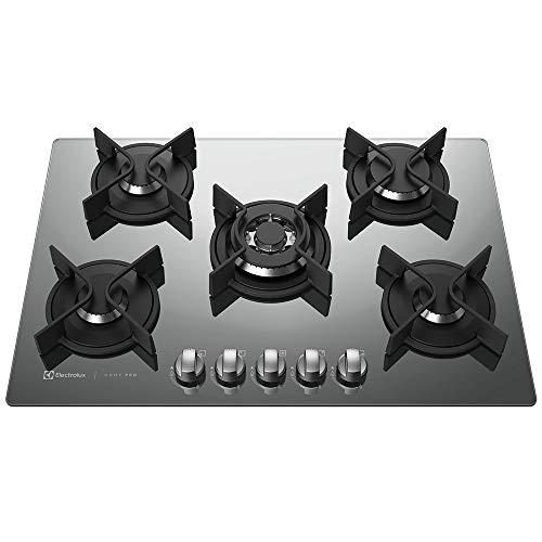 Cooktop Electrolux GC75U a Gás 5 Bocas Prata Home Pro - Bivolt